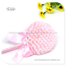 Pink Lolly Puff With Fluorescent Powder